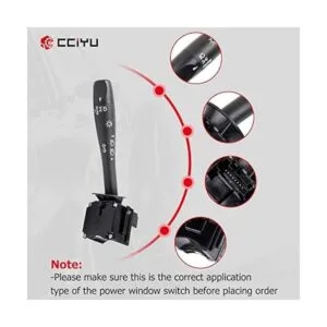 CCIYU Interruptor de intermitente multifunción para_4