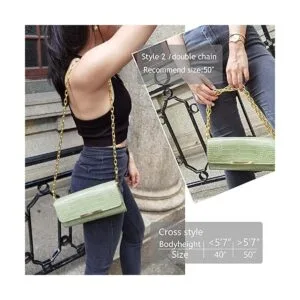 Cinturón de acero inoxidable dorado de 18 quilates de_2