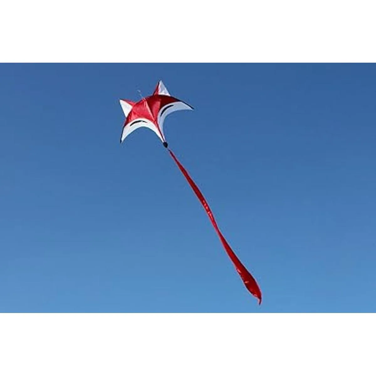 Hengda Kite para niños rojo zorro cometa al aire libre_3