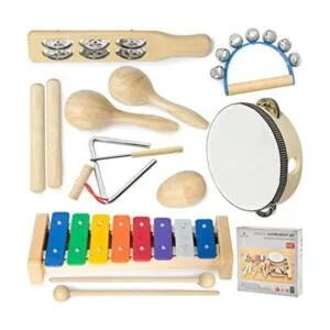 MUSICUBE Juego de 13 piezas de instrumentos musicales de_1