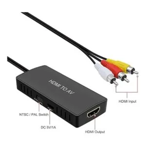 Convertidor HDMI a AV HDMI a RCA adaptador de convertidor_6