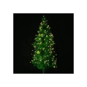 Paquete de 4 luces para árbol de Navidad al aire libre con_4