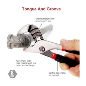 FASTPRO Juego de alicates utilitarios de 7 piezas incluye_5