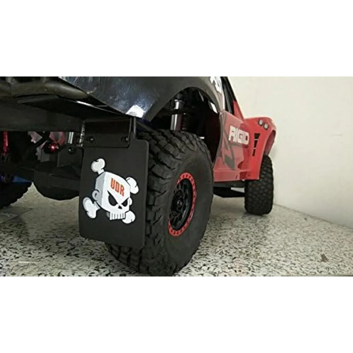 Marco de acero inoxidable de goma para barro trasero para_4