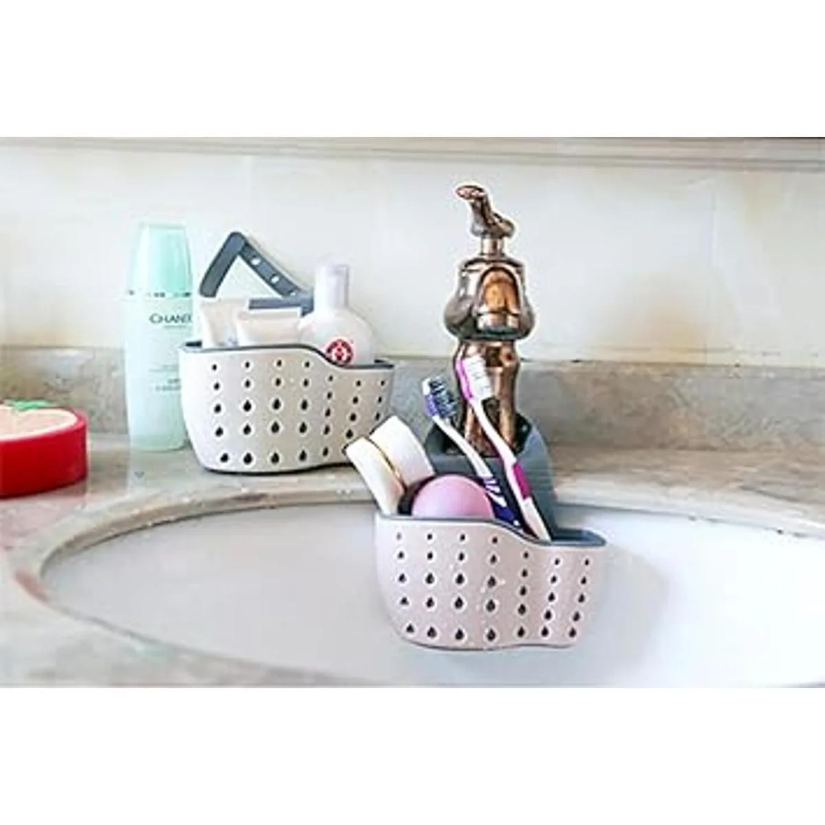 Kinteshun Soporte de esponja para fregadero de cocina_7