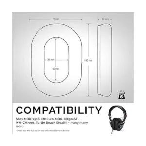 Brainwavz Almohadillas de repuesto para auriculares Sony_6