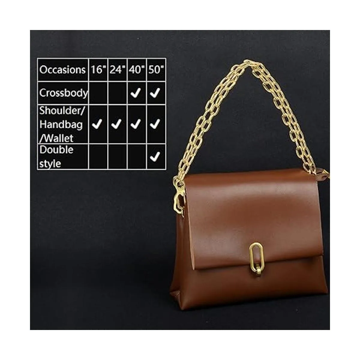 Cinturón de acero inoxidable dorado de 18 quilates de_5