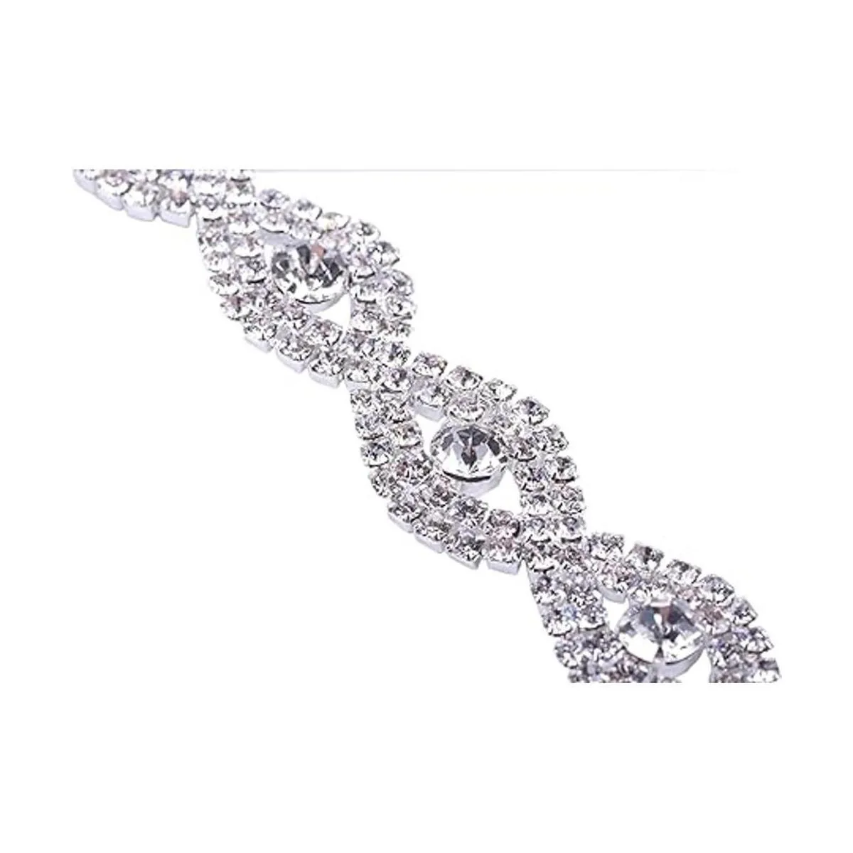 KAOYOO Cadena de diamantes de imitación de cristal de 1_3