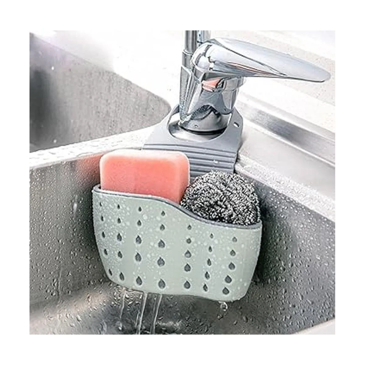Kinteshun Soporte de esponja para fregadero de cocina_6