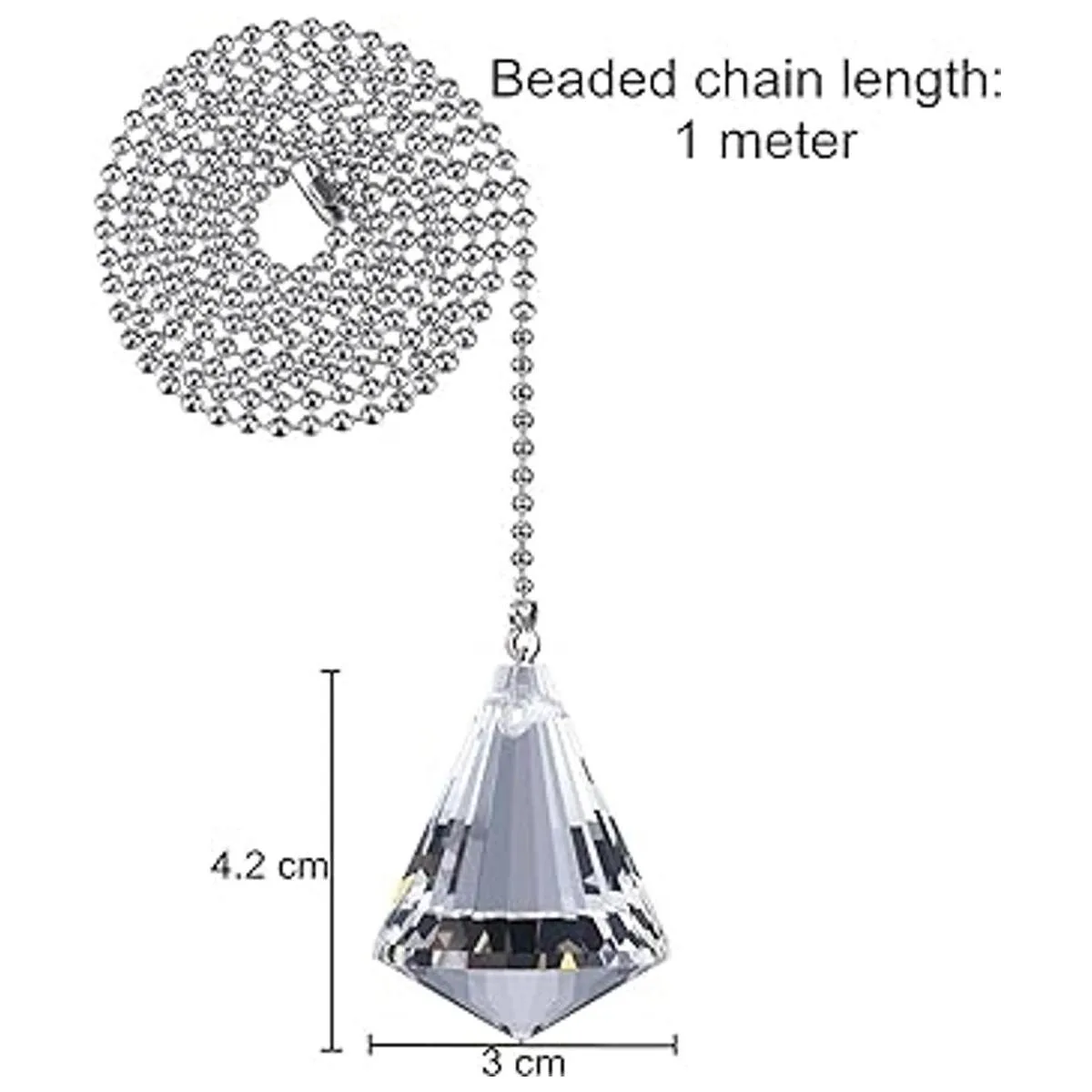 2 piezas de cadena de tracción para ventilador de techo_3