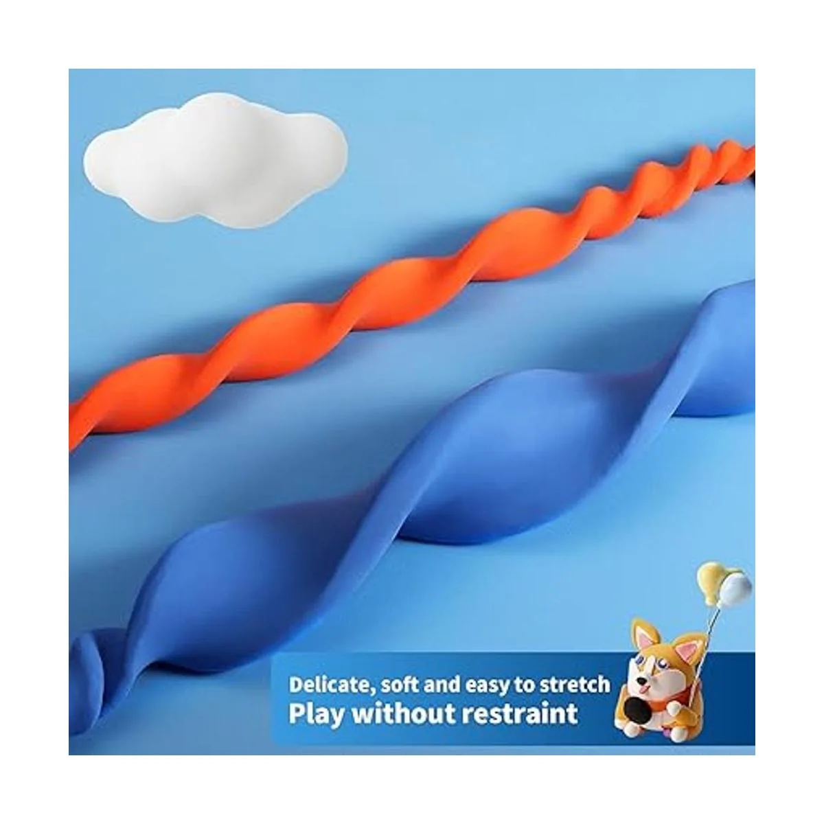 Kit de arcilla modeladora 36 colores Magic Dry Ultra_3