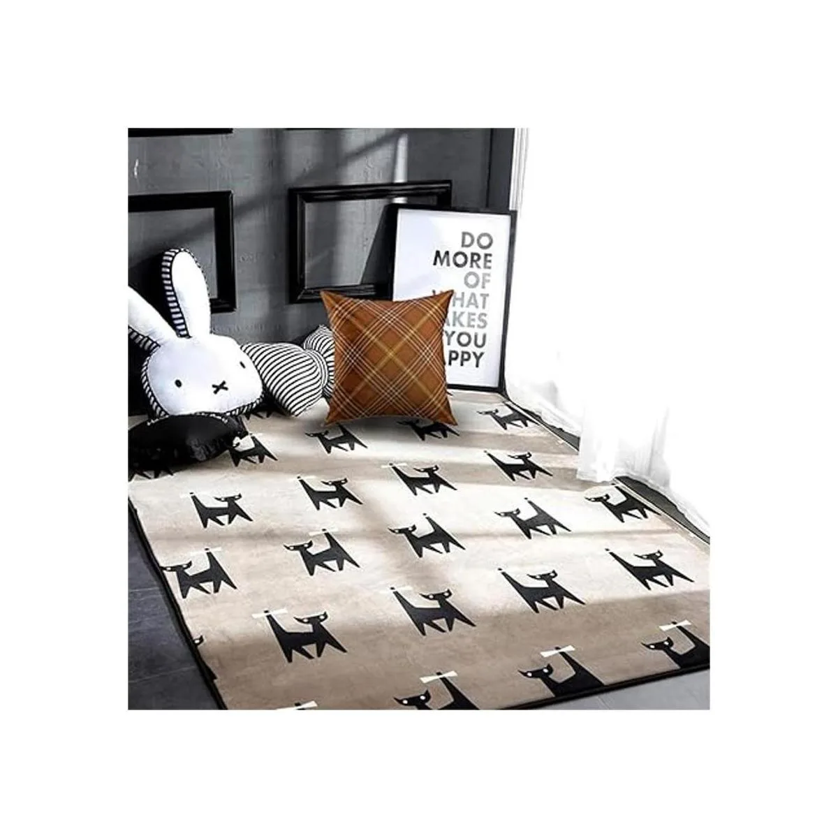 Mugod Funda de almohada decorativa para sofá patrón de_4