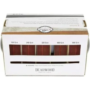 DCT Papel abrasivo de 5 piezas de papel de arena variado_6