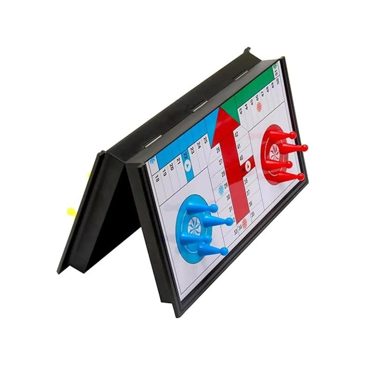 Amerous Juego de Ludo Go Board plegable de 10 pulgadas_2