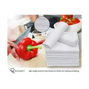 Ruvanti Toallas de cocina toallas de té extra grandes_6