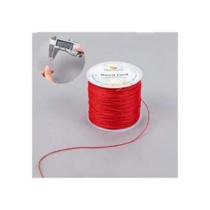 PH PandaHall Cordón encerado rojo de 0.020 in 116 yardas_2