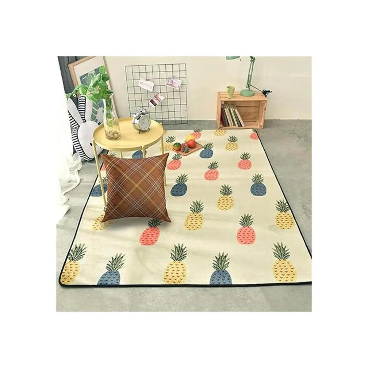 Mugod Funda de almohada decorativa para sofá patrón de_3