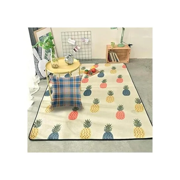 Mugod Funda de almohada cuadrada decorativa a cuadros_3