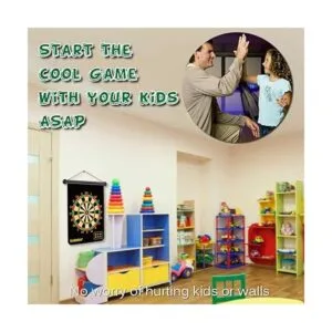 RaboSky Tablero magnético de dardos para niños juguete_3