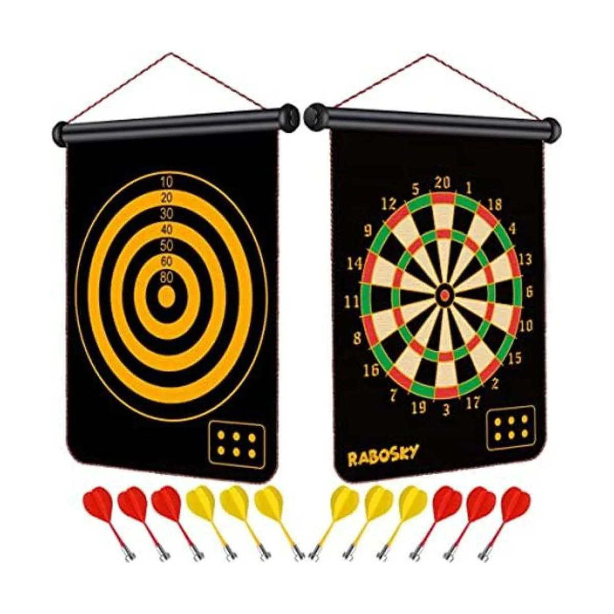 RaboSky Tablero magnético de dardos para niños juguete_1