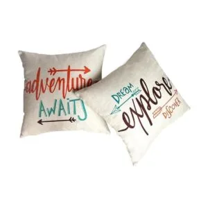 Juego de 2 fundas de almohada de ULOVE Love Yourself con_1
