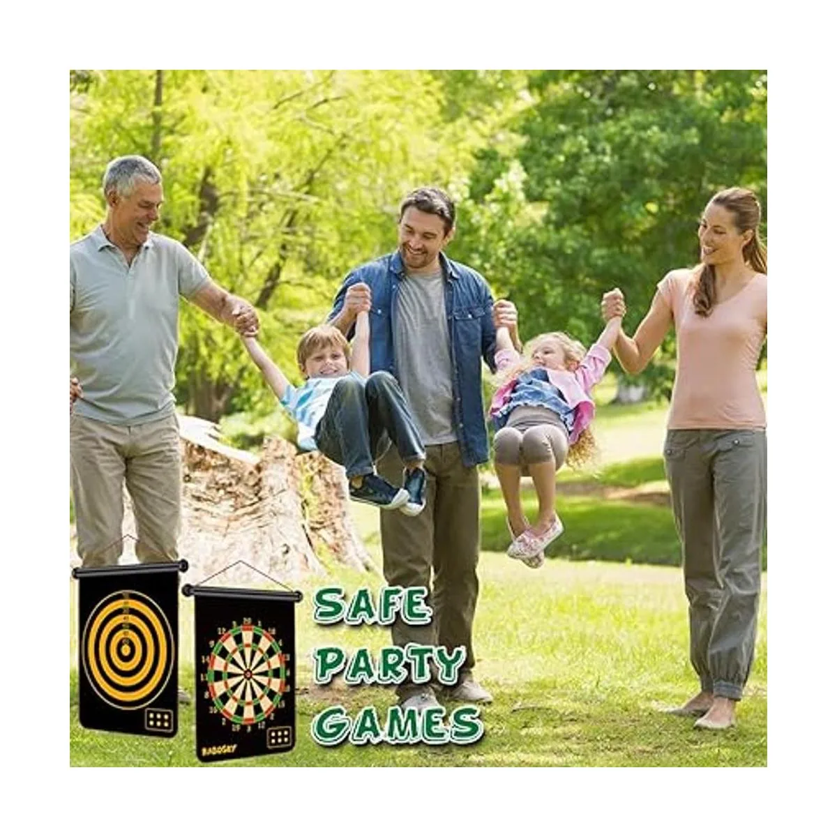 RaboSky Tablero magnético de dardos para niños juguete_2