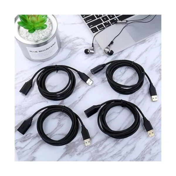 Besgoods Cable de extensión USB 3.0 paquete de 4 6_7