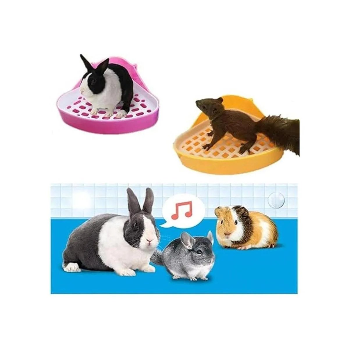 Hipoety Bandeja para inodoro de mascotas tamaño pequeño_7