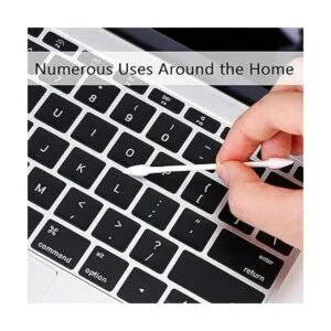 Hisopos de algodón puntiagudos con puntas en Q de doble_4