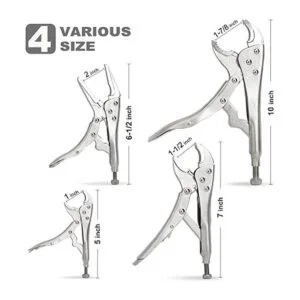 FASTPRO Juego de alicates de bloqueo de 4 piezas alicates_2