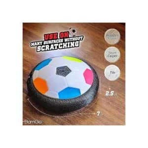 Pelota de fútbol Hover para niños con luces LED de_5