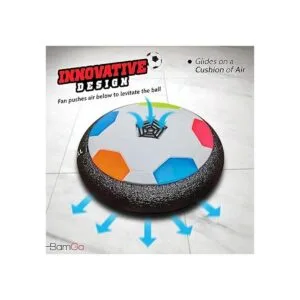 Pelota de fútbol Hover para niños con luces LED de_4