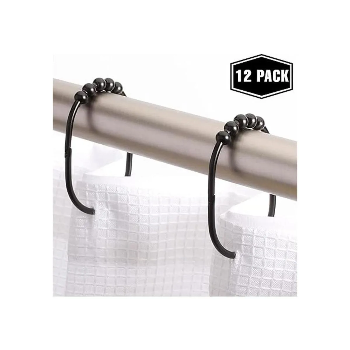 Juego de 2LB Depot de anillosganchos de cortina de ducha_5