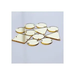 50pcs Trapezoide Espejo Cosido en Rhinestones Atrapo_4