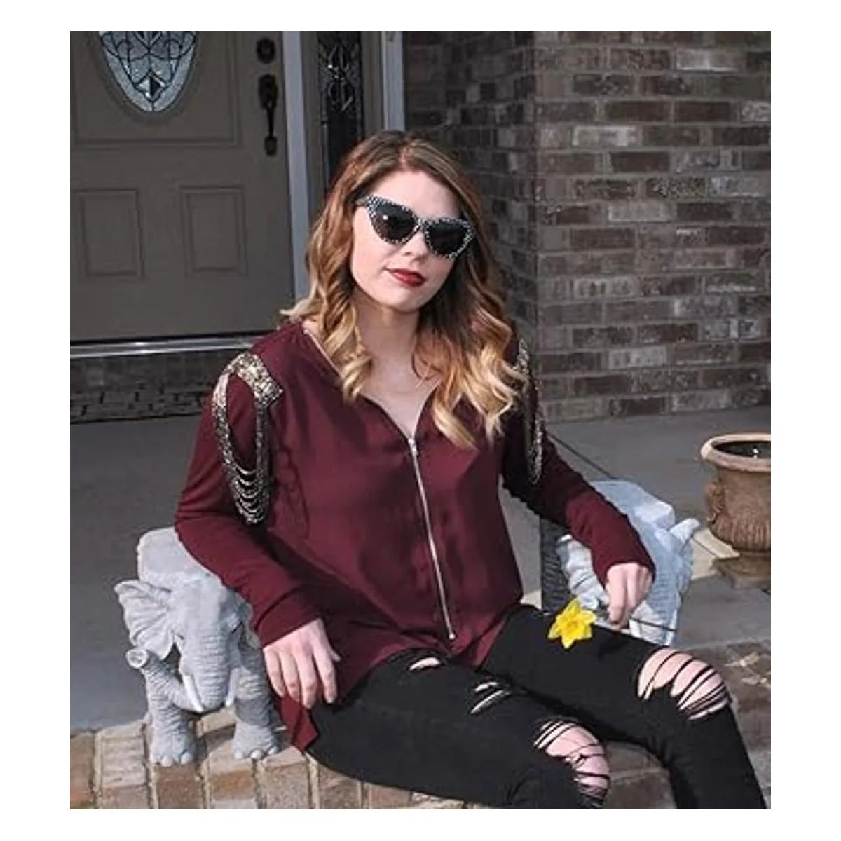 Señoras 3 pares gafas de sol ojo de gato mezcla colores_5