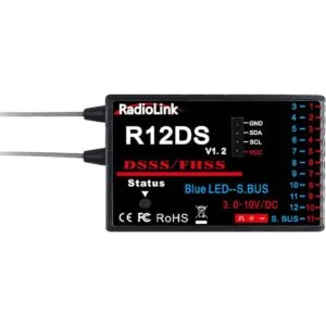 Radiolink R12DS 2.4GHz RC receptor 12 canales SBUSPWM_1