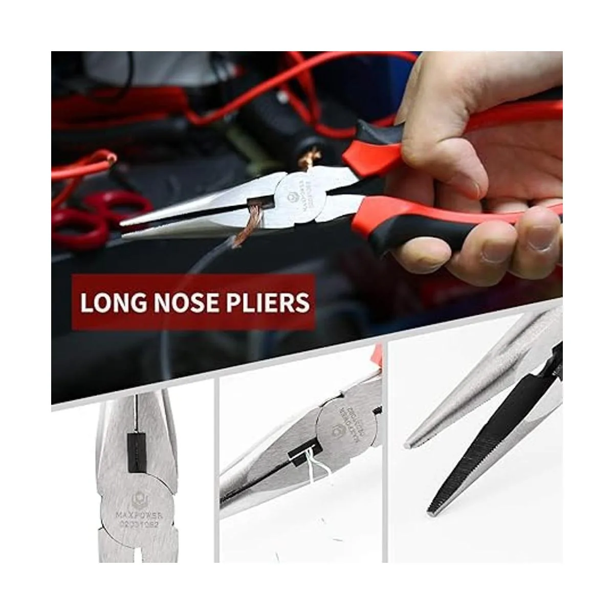 MAXPOWER Juego de llaves y alicates juego de 6 piezas._5