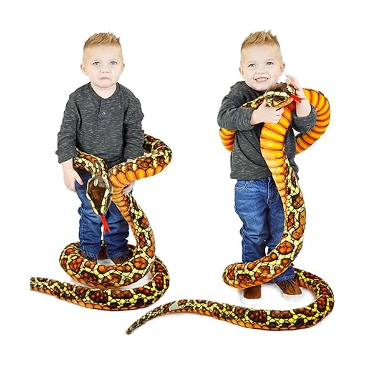 Tiger Tale Toys Bernard The Brown Python Peluche de_2