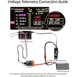 Radiolink R12DS 2.4GHz RC receptor 12 canales SBUSPWM_3