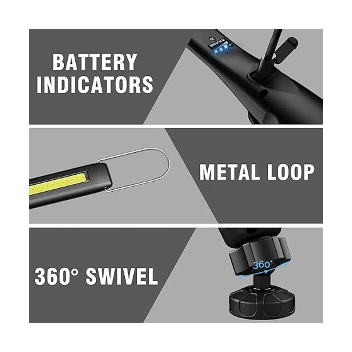 Dr. Prepare Luz de trabajo LED de 700 lúmenes luz de_3