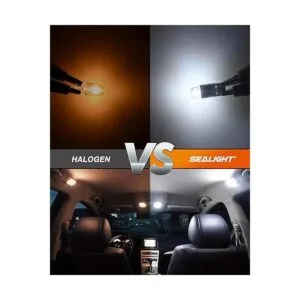 SEALIGHT 194 bombillas LED 6000 K blanco 168 2825 T10_2