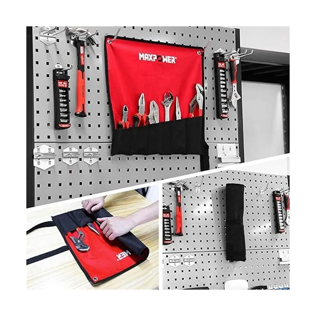 MAXPOWER Juego de llaves y alicates juego de 6 piezas._3