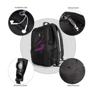 Mochila de viaje para laptop mochilas escolares grandes_5