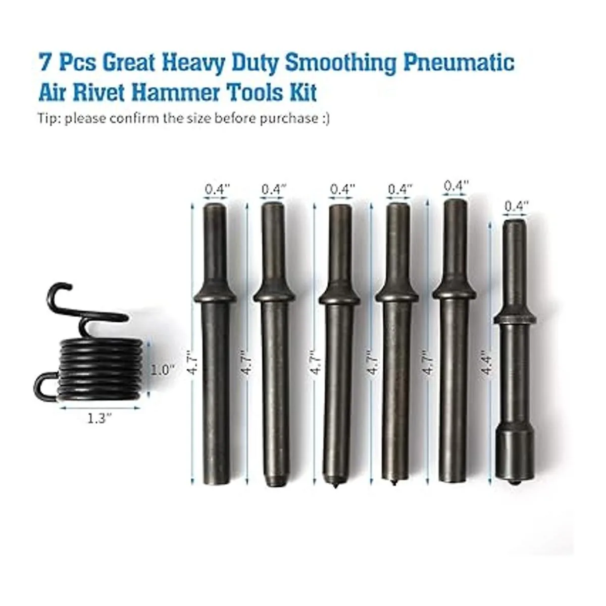 Anndason Kit de herramientas de martillo de remache de_2