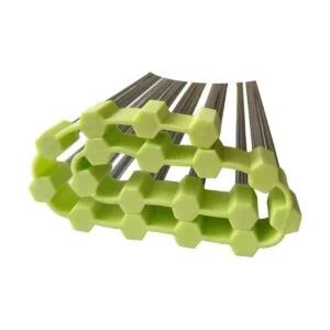 Estante enrollable para secar platos de 14.5 pulgadas de_5