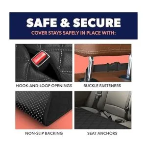 Dog Back Seat Cover Protector Waterproof Scratchproof_6