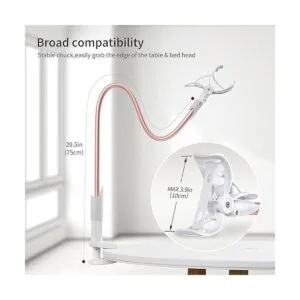 Saiji Gooseneck Soporte universal para teléfono celular_4