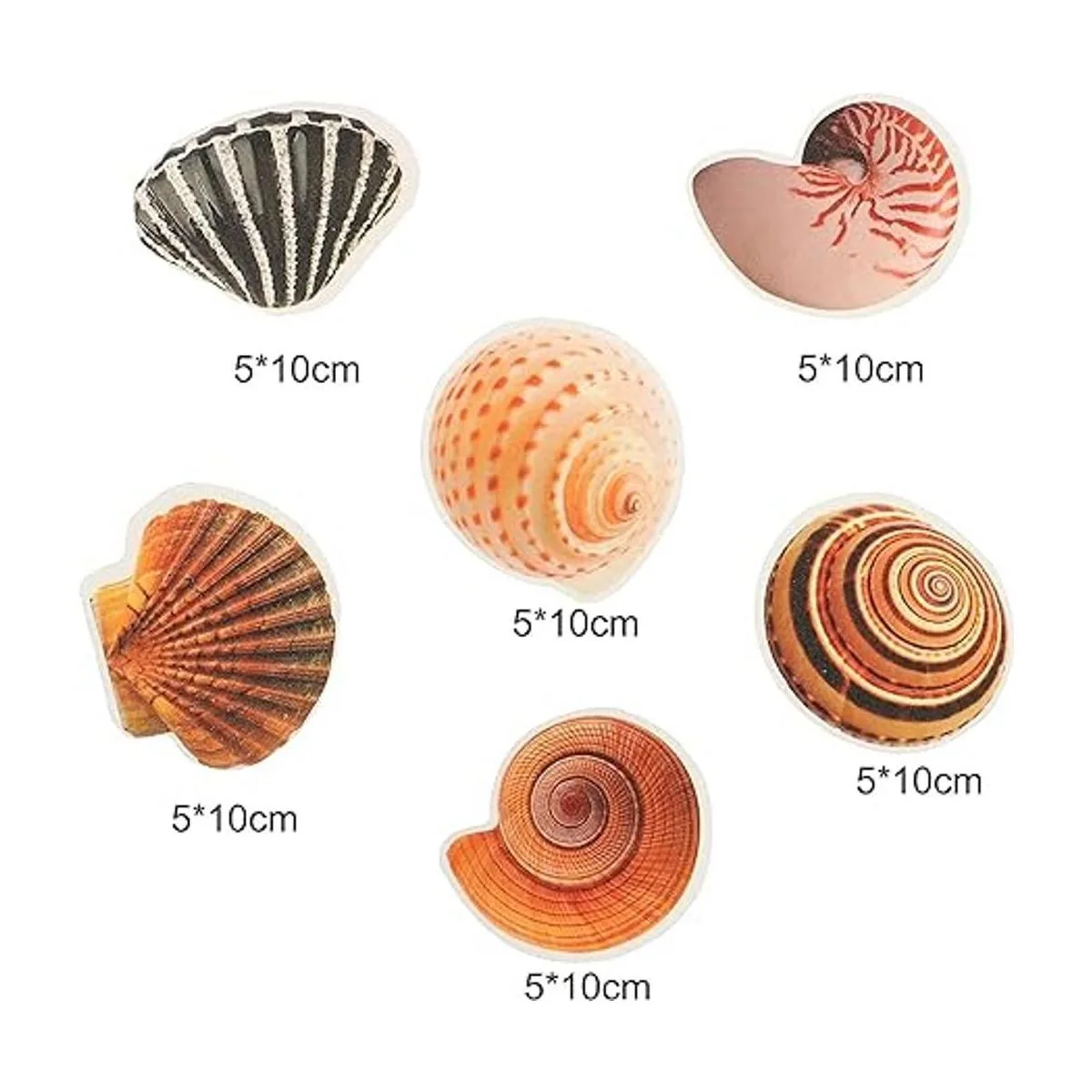 Fallaloe Calcomanías antideslizantes para tina 12 tiras_2