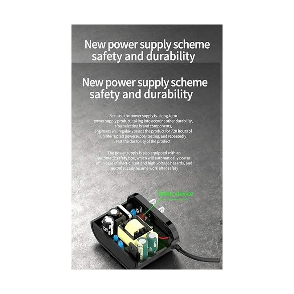 TPLTECH Adaptador de fuente de alimentación de 12 V de_4