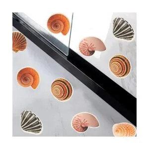 Fallaloe Calcomanías antideslizantes para tina 12 tiras_5